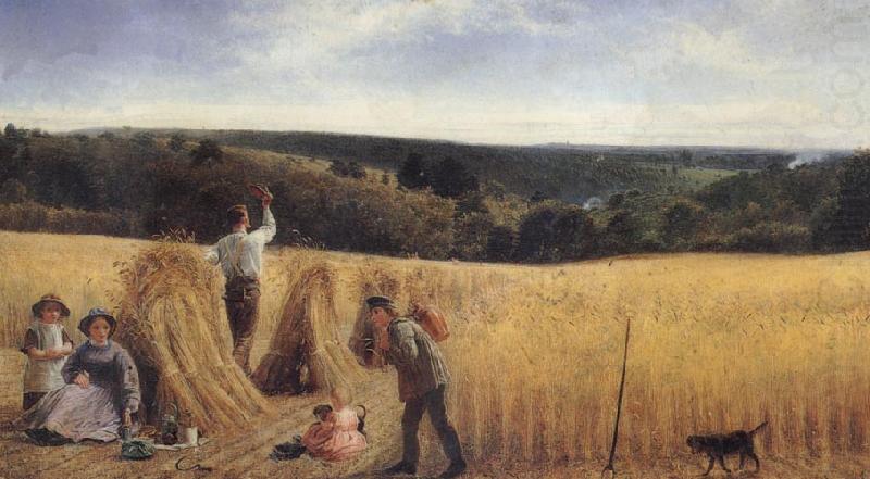 Richard Redgrave,RA The Valleys also stand Thick with Corn:Psalm LXV china oil painting image